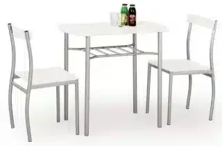 Jídelní set Lance - bílá