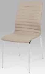 Jídelní židle DCL-578 - CAP - koženka cappuccino