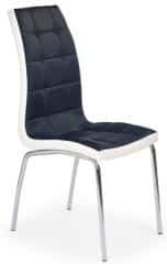 Jídelní židle K186 - černobílá