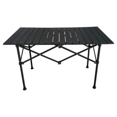 Kempingový stůl, černá, MAKUR