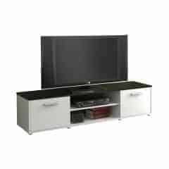 Televizní stolek ZUNO 01 - černá/bílá