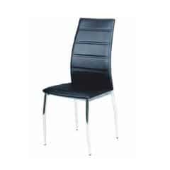 Jídelní židle DELA - černá