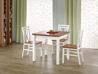 Jídelní stůl Gracjan - Olše/bílá