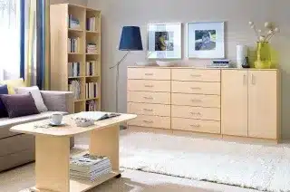 Obývací stěna Tip - olše medová