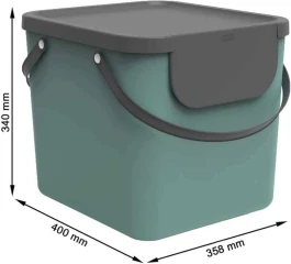 Systém třídění odpadu ALBULA box 40L - zelená