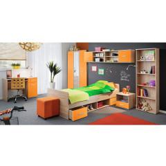 PC stůl EMIO Typ 06 - oranžový