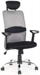 Kancelářská židle Dancan - šedo-černá
