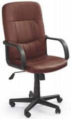 Kancelářská židle Denzel - tmavě hnědá