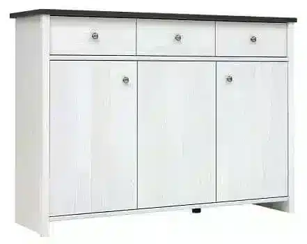 BRW Komoda Porto KOM3D3S Modřín sibiu světlý