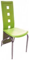 Jídelní židle F-131 zelená