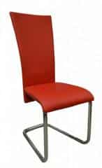Jídelní židle FA-245 červená