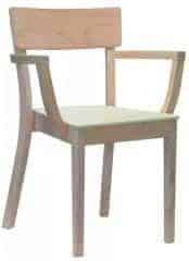 Jídelní židle Enrico - Židle Enrico s područkami