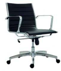 Kancelářská židle KASE 8850 Ribbed - nízká záda