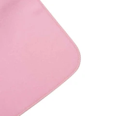 Dětská fleecová deka New Baby 100x75 růžová proužky