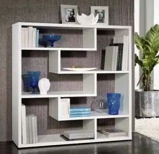 Regál QUBE - bílá