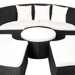 Zahradní ratanová pohovka - LOUNGE