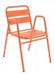 Židle Florida F - oranžová