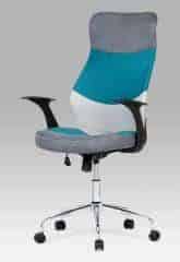 Kancelářská židle KA-N849 BLUE - modrá
