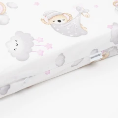 Dětská pěnová matrace New Baby STANDARD 120x60x6 cm koala růžová