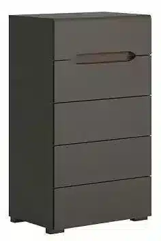 Komoda Elpasso KOM5S/60 - šedý wolfram