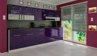 Kuchyňská linka Vanessa - fialová