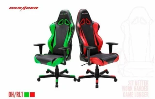 Kancelářská židle DX RACER OH/RL1/NR - svítící verze