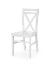 Dřevěná židle Dariusz 2 - Bílá