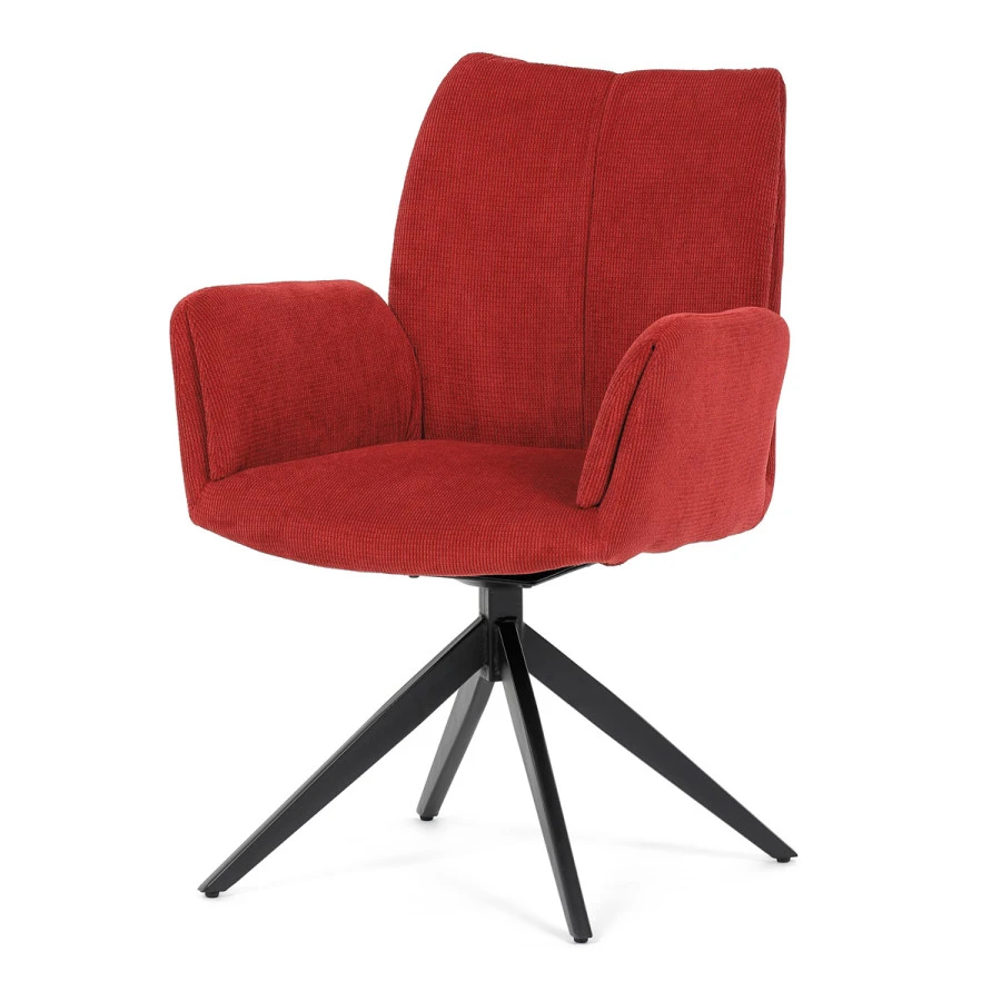 Otočná jídelní židle HC-993 RED2