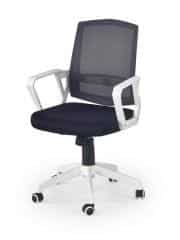 Kancelářská židle Ascot - bílo-černá