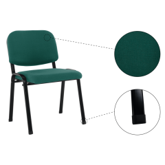 Konferenční židle ISO 2 NEW - zelená č.6