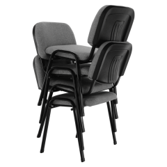 Jednací židle ISO NEW - šedá č.3