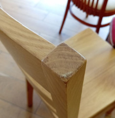 Dřevěná židle Paul, masiv dub - II.jakost č.3