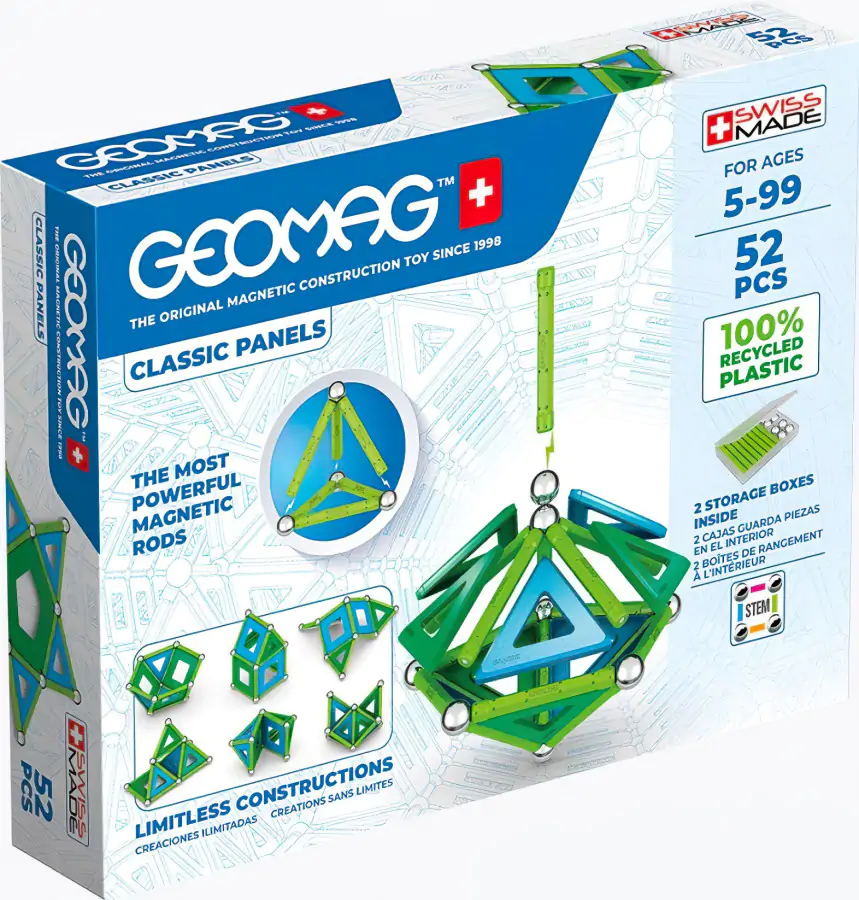 Geomag Magnetická stavebnice Geomag 52ks MSGE1558