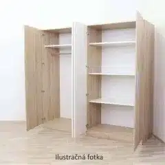 Skříň MATISA - dub canyon/lawa