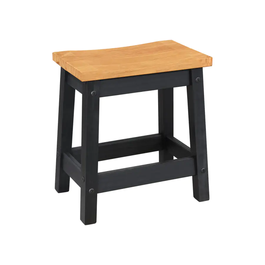 Levně Idea Japonská stolička černý vosk