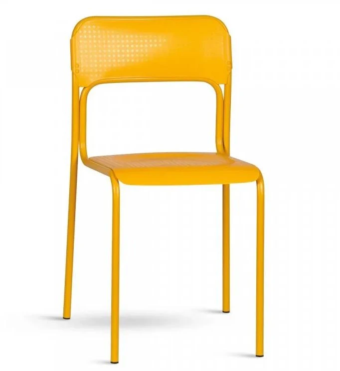 Židle ASCONA stohovatelná - žlutá