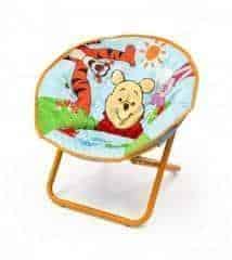 Dětská rozkládací židlička Medvídek Pú