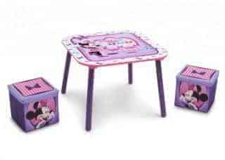Dětský stůl s taburety Minnie
