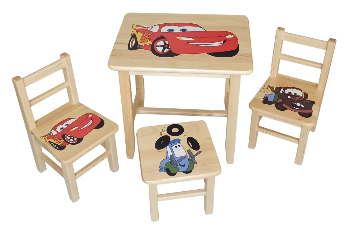 bHome Dětský set Wood Cars DSBH1758