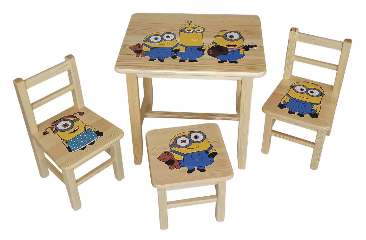 bHome Dětský set Wood Mimoni DSBH1762