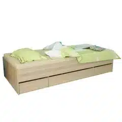 Postel, 90x200, dub sonoma, MATIASI