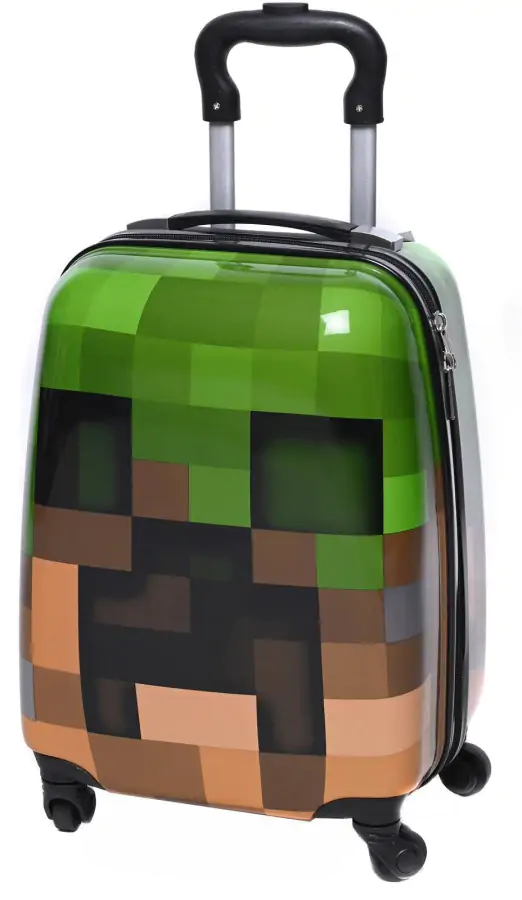 bHome Dětský cestovní kufr Minecraft Pixel 29l KFBH1271