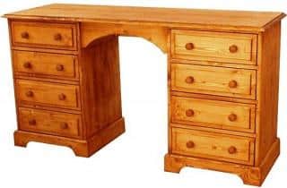 Dřevěný psací stůl 00431