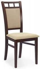 Jídelní židle Franco - Ořech tmavý/TORENT BEIGE