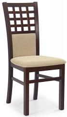 Jídelní židle Gerard 3 - ořech tmavý/TORENT BEIGE