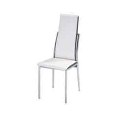 Jídelní židle ZORA - bílá