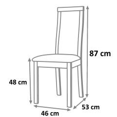 Jídelní židle DACIA - třešeň