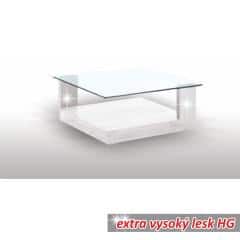 Konferenční stolek EMIL - bílý