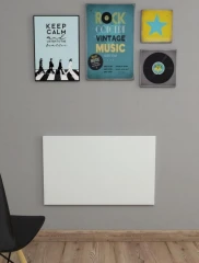 Nástěnný sklápěcí stůl RYNDAR barva bílá