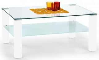 Konferenční stolek Simple - Bílý lak